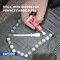 Fabric Glue Permanent (10 ML x 8), Fabric Glue for Clothing Permanent Washable for Rhinestones, Patches, Clothes, Denim, Leather, Polyester, Fabrics, Doll Repair, Flannel, Cotton & More